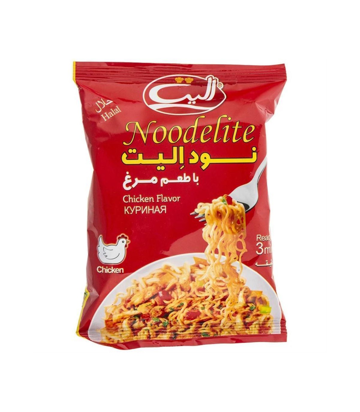 نودل گوشت مرغ اليت
