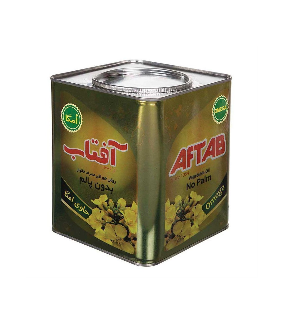 روغن جامد 4 كيلو آفتاب