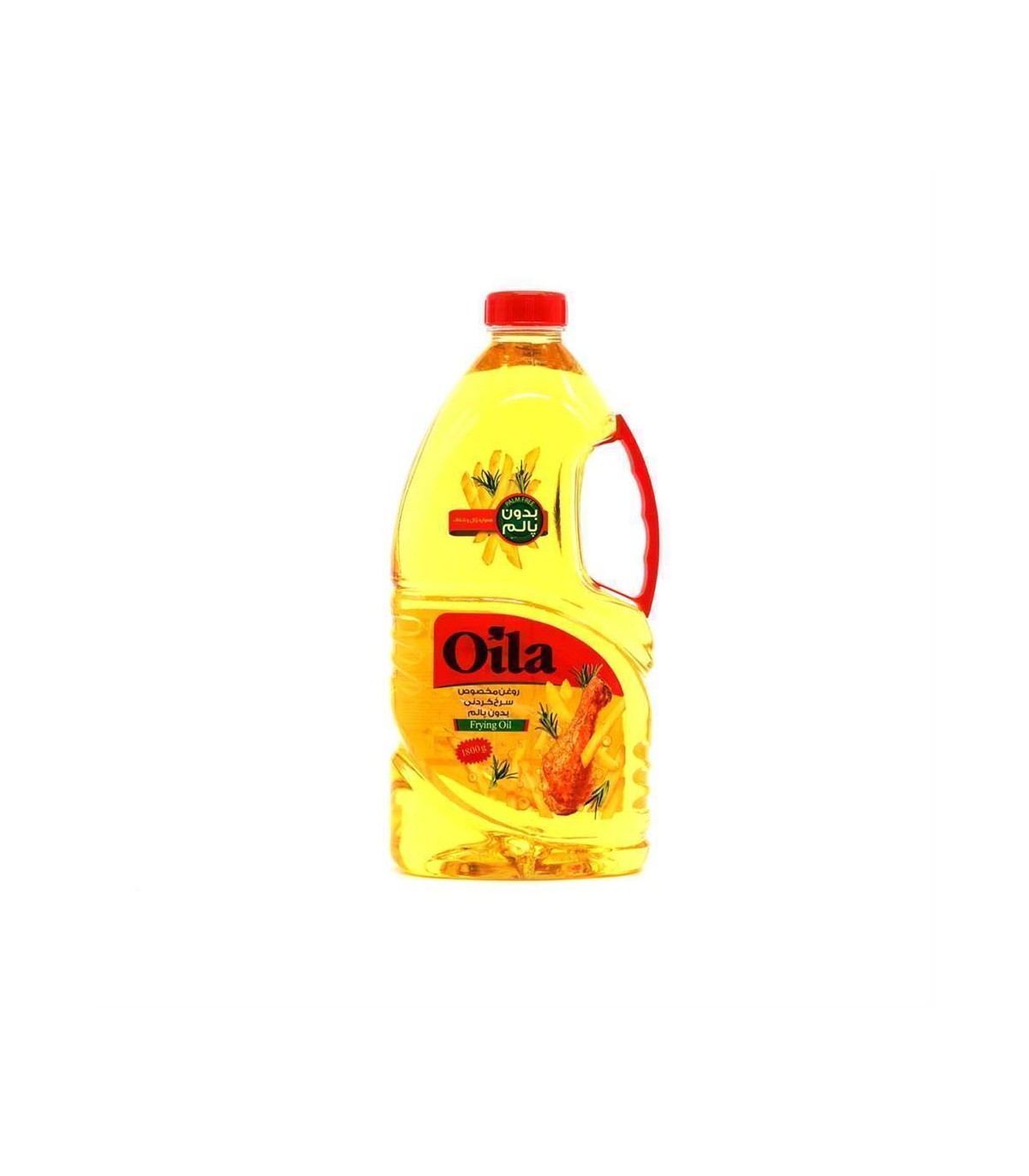 روغن مايع 1/800 ليتر سرخ كردني بدون پالم اويلا