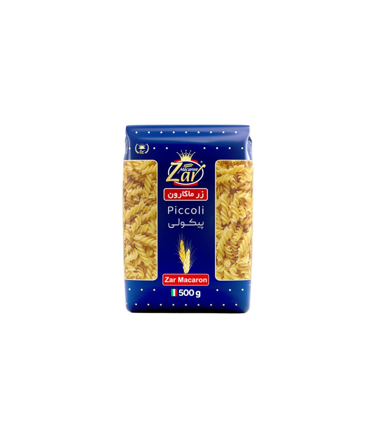 ماكاروني فرمي 500 گرم پيكولي زر
