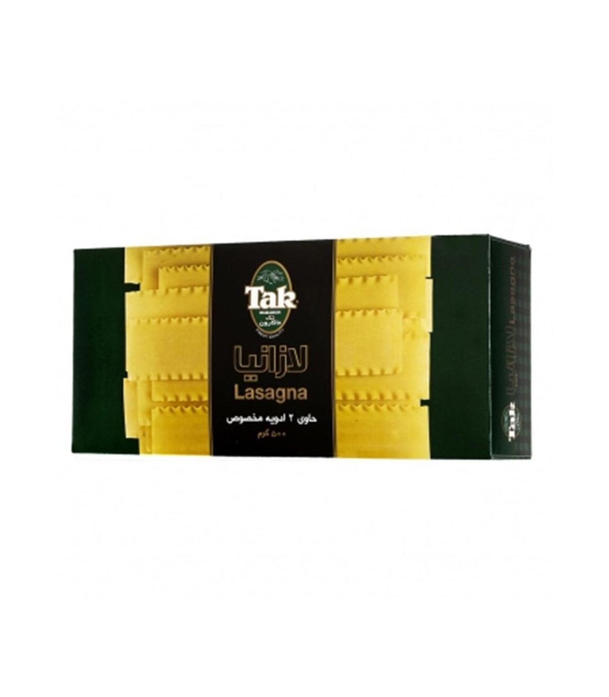 لازانيا 500 گرم تك