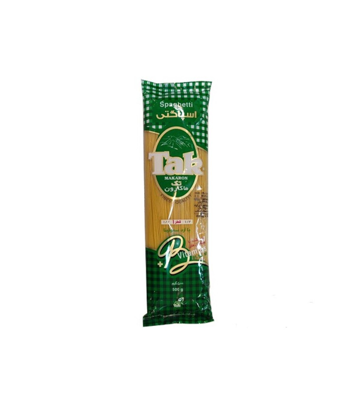 ماكاروني 500 گرم 1/5 غني شده تك