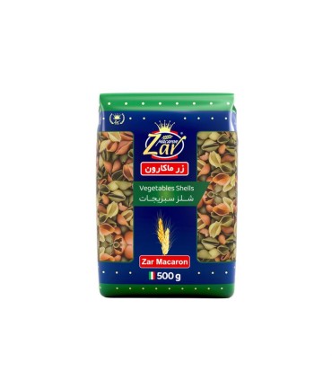 ماكاروني فرمي شلز سبزيجات زر