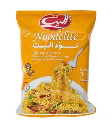 نودل قارچ و پنير اليت