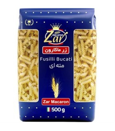 ماكاروني فرمي 500 گرم مته زر