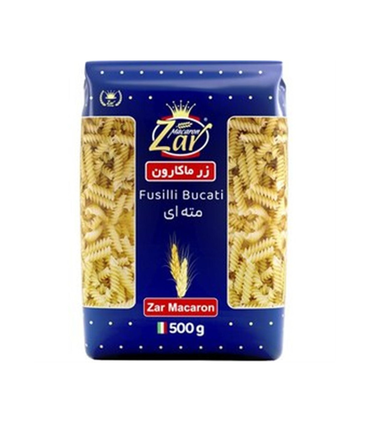 ماكاروني فرمي 500 گرم مته زر