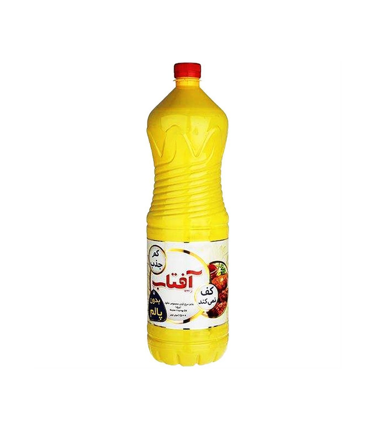 روغن مايع 900 ميل سرخ كردني بدون پالم آفتاب