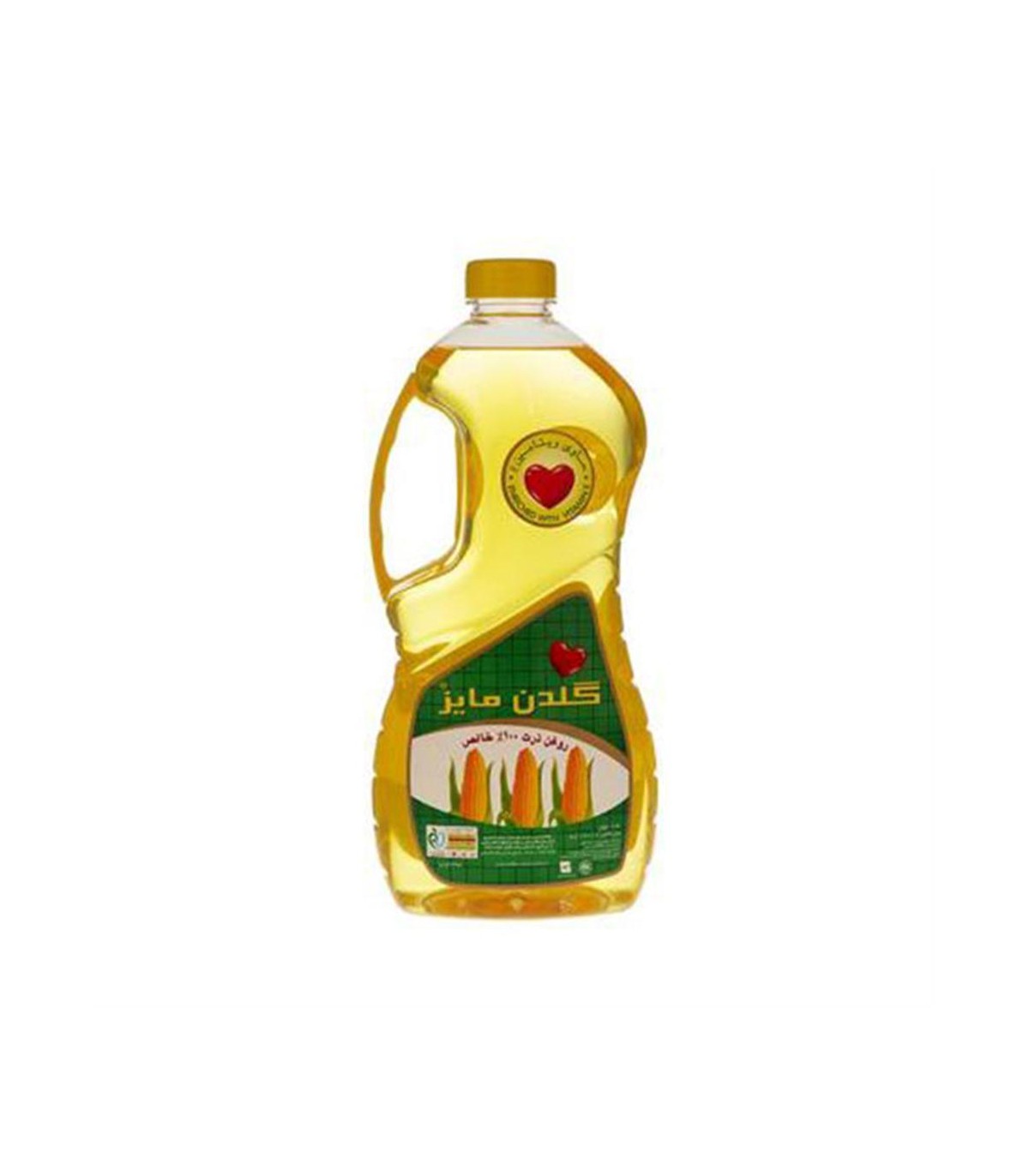روغن ذرت 1/800 ليتر شفاف گلدن مايز