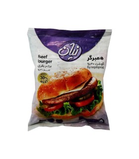 همبرگر 500 گرم نيان 30% ب.آ