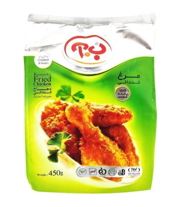 كنتاكي مرغ 450 گرم ب.آ