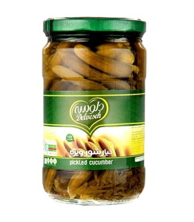 خيارشور 750 گرم ويژه دلوسه