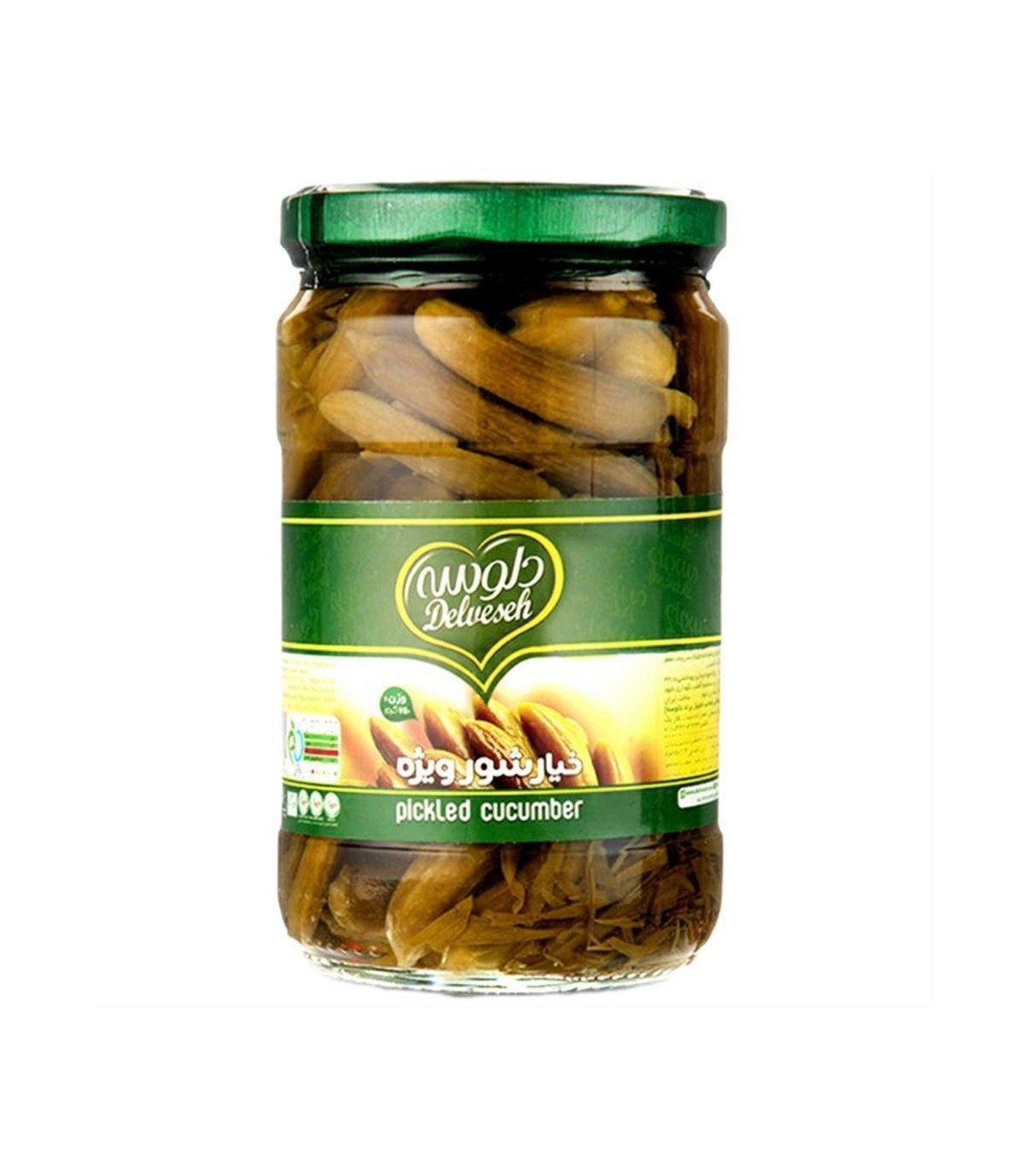خيارشور 750 گرم ويژه دلوسه