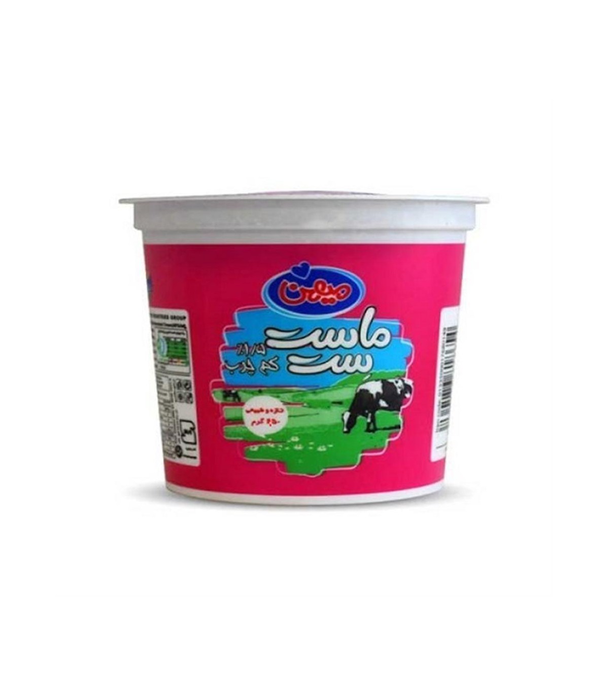 ماست 450 گرم كم چرب ميهن