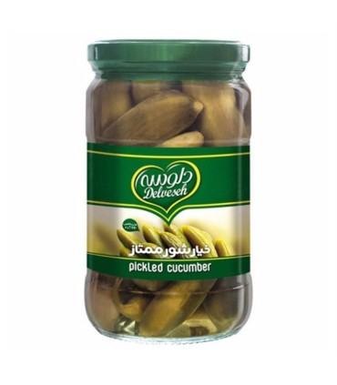 خيارشور 750 گرم  ممتاز دلوسه