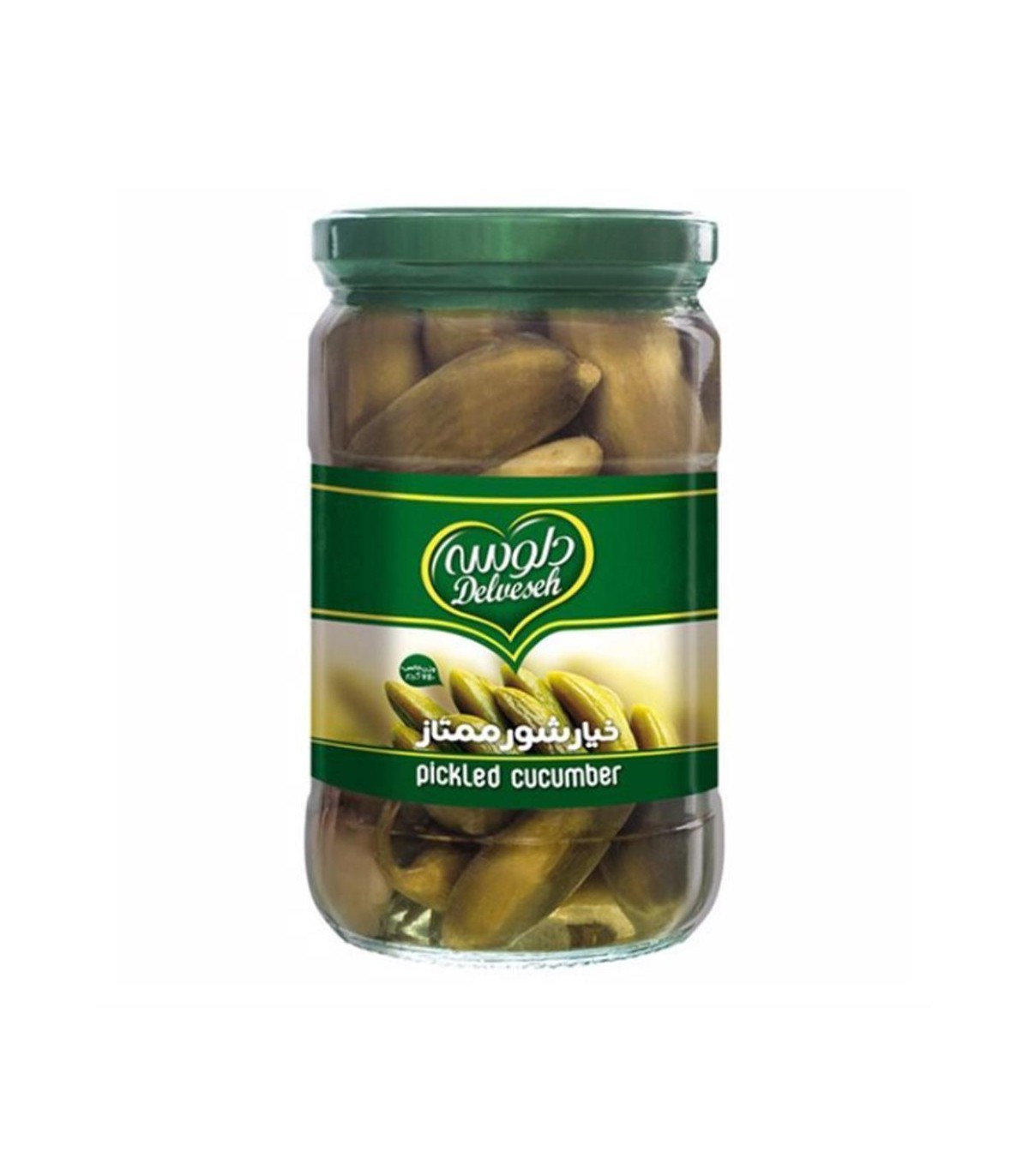 خيارشور 750 گرم  ممتاز دلوسه