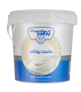 ماست 1/5 كيلو پرچرب يوناني پگاه