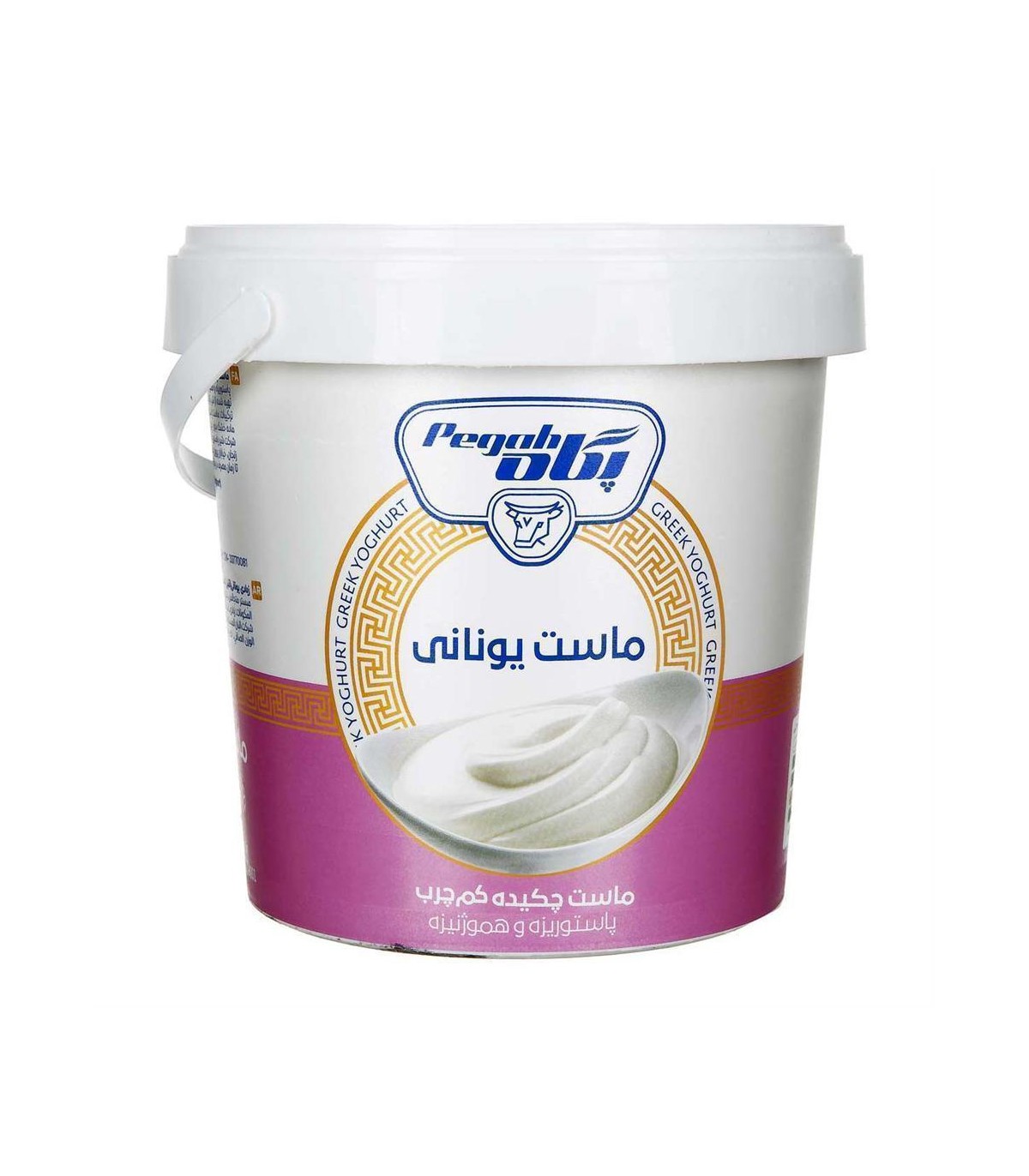 ماست 1/5 كيلو كم چرب يوناني پگاه