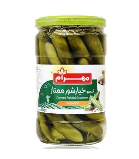 خيارشور 680 گرم ممتاز مهرام