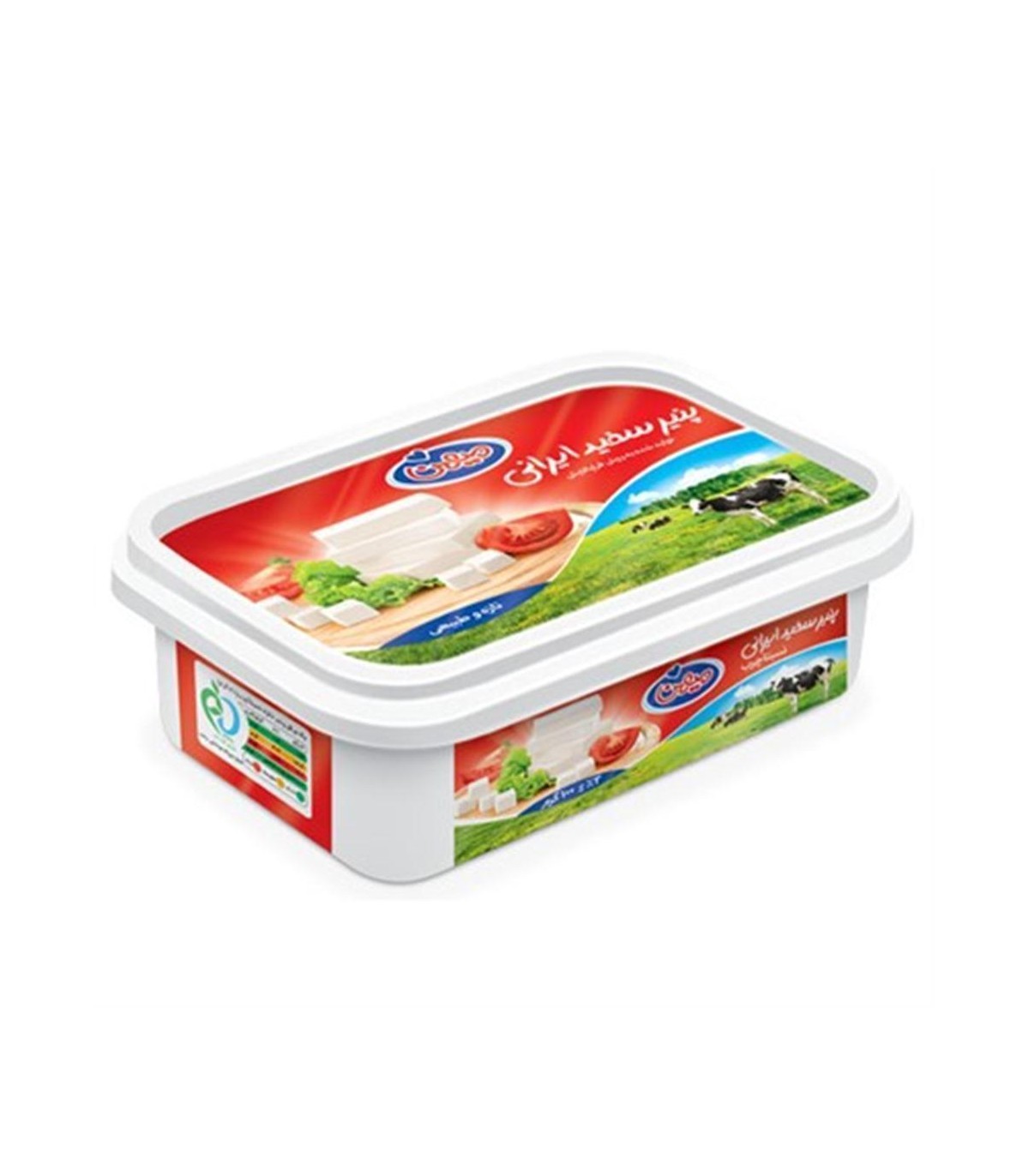 پنير 100 گرم سفيد ميهن