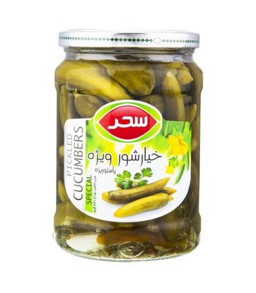 خيارشور ممتاز 640گرم سحر