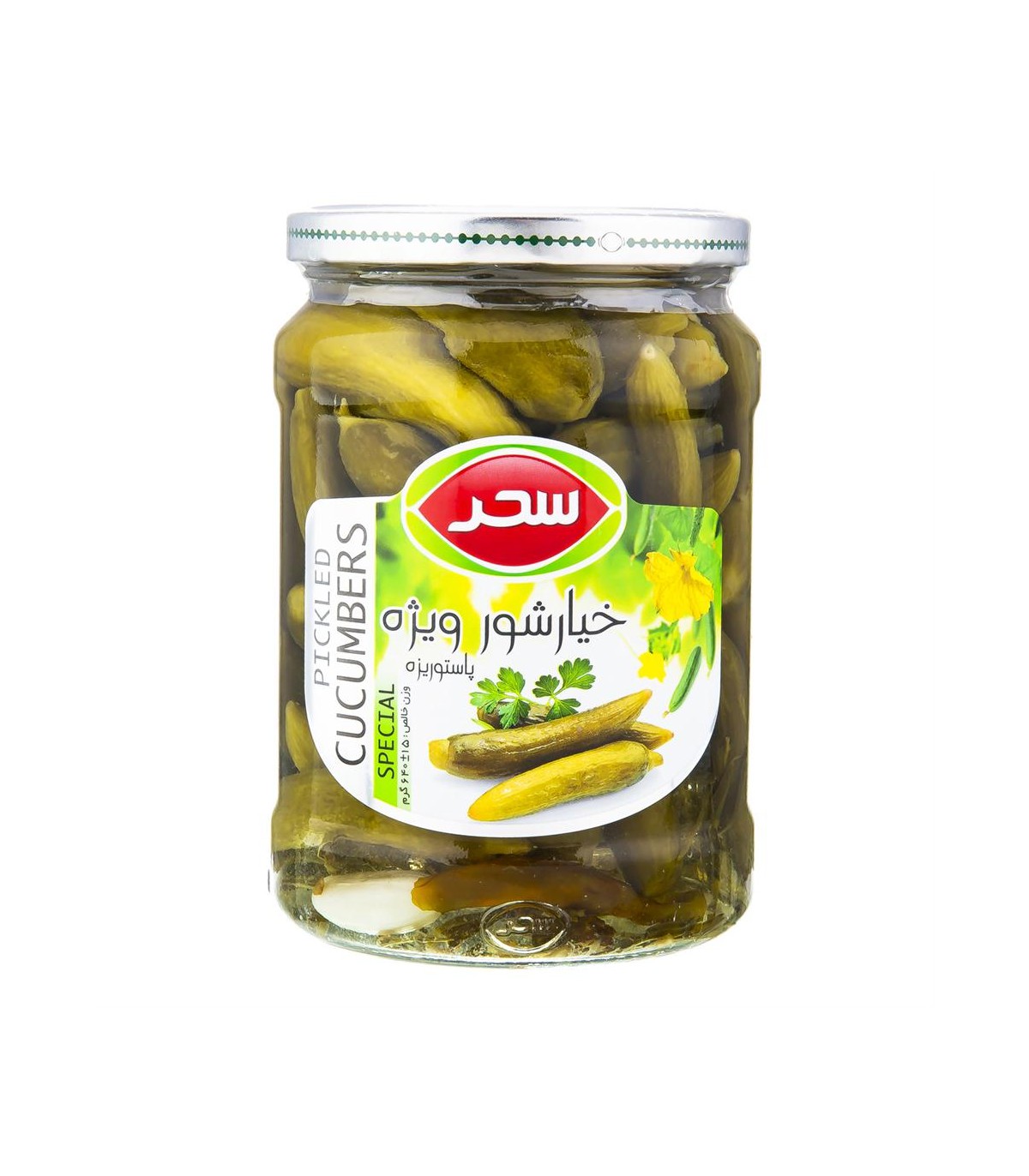 خيارشور ممتاز 640گرم سحر