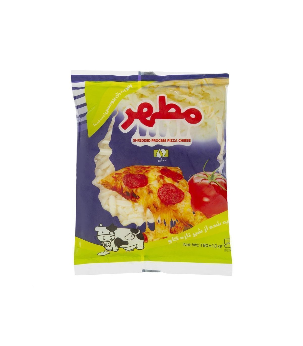 پنير پيتزا 180 گرم مطهر