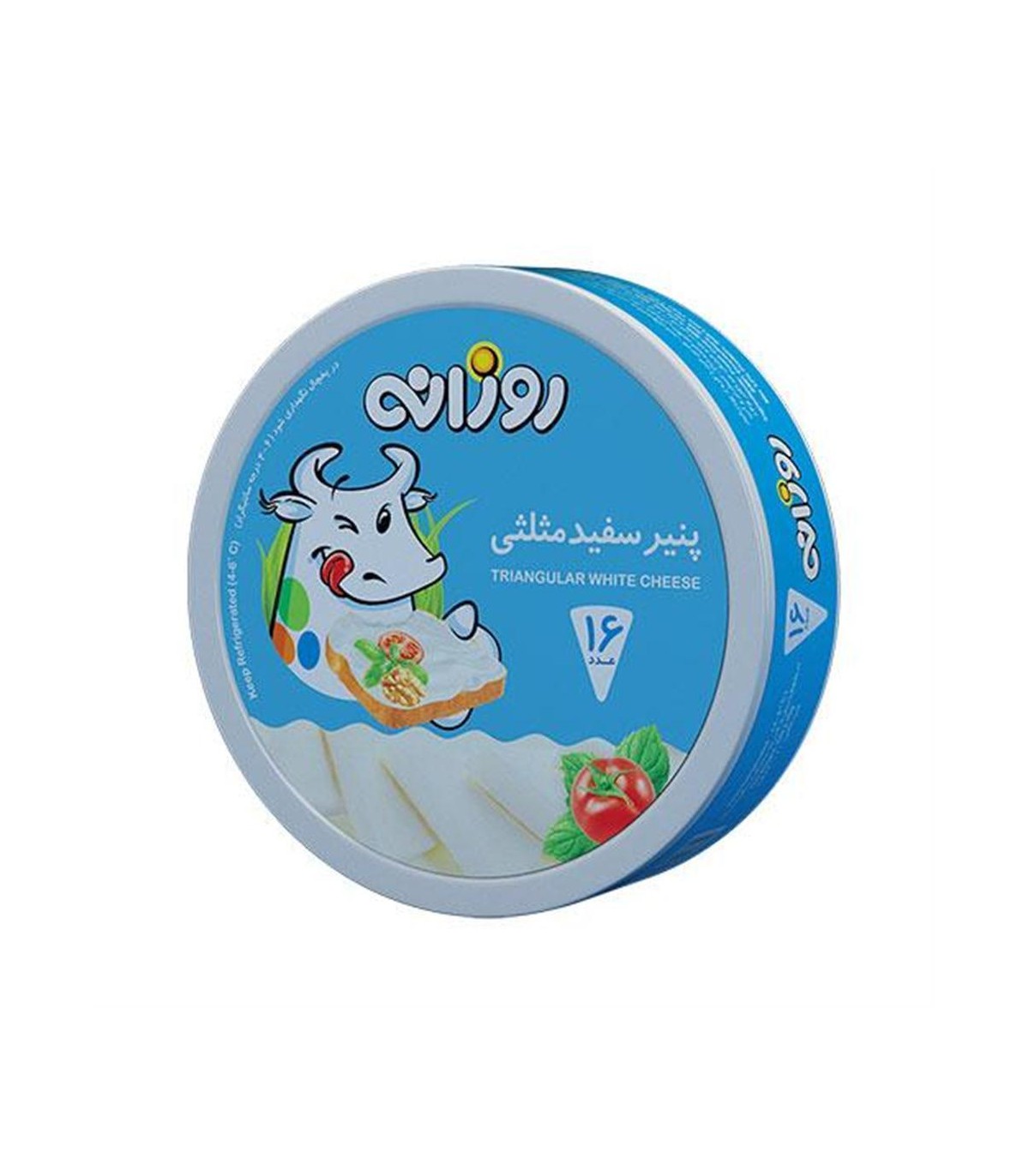 پنير مثلثي 16 عددي روزانه