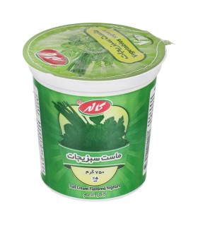 ماست 750 گرم  سبزيجات كاله