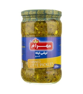 ترشي 660 گرم ليته مهرام