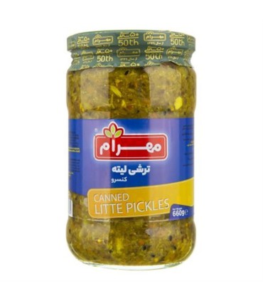 ترشي 660 گرم ليته مهرام