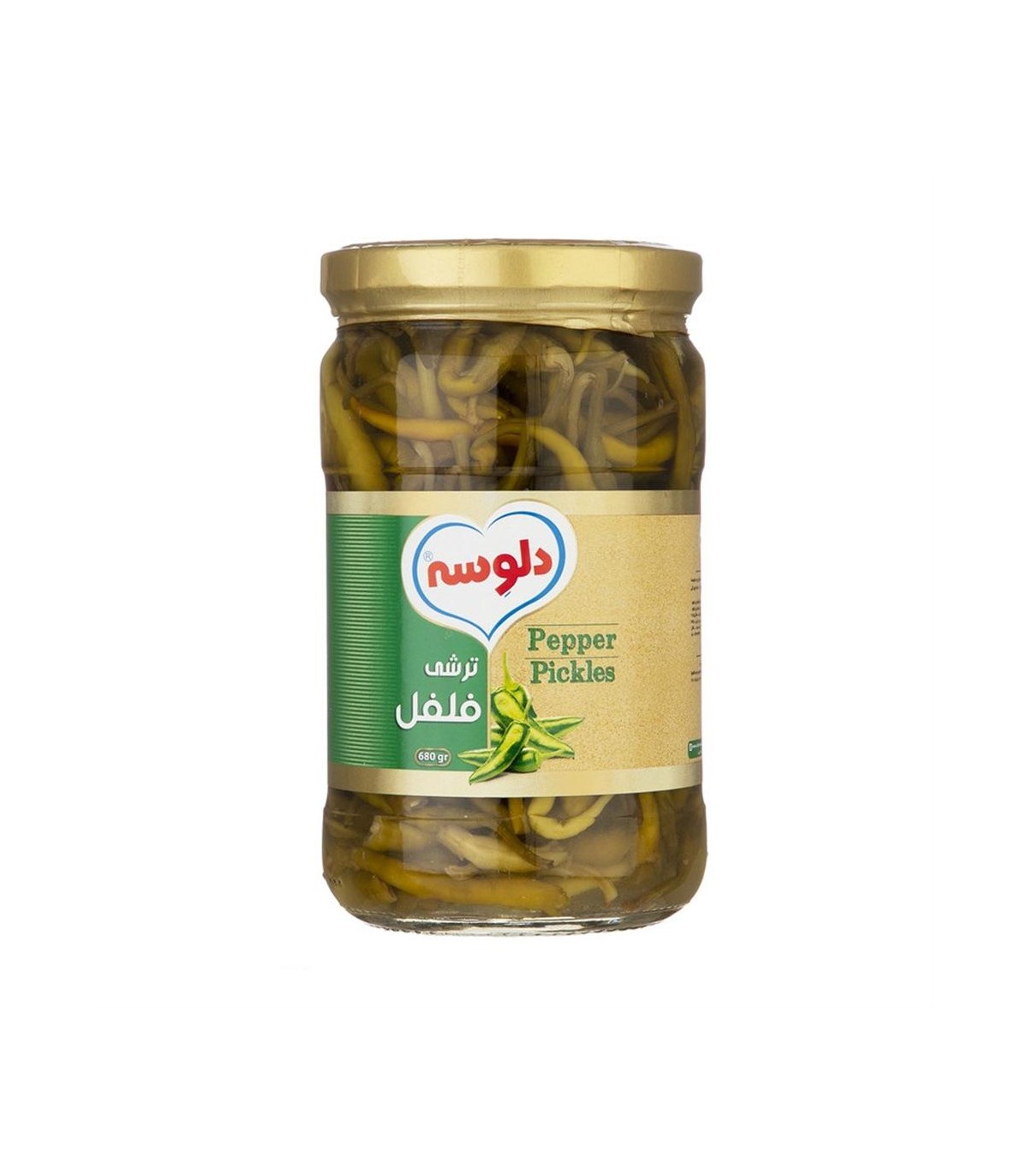 ترشي 680گرم فلفل دلوسه