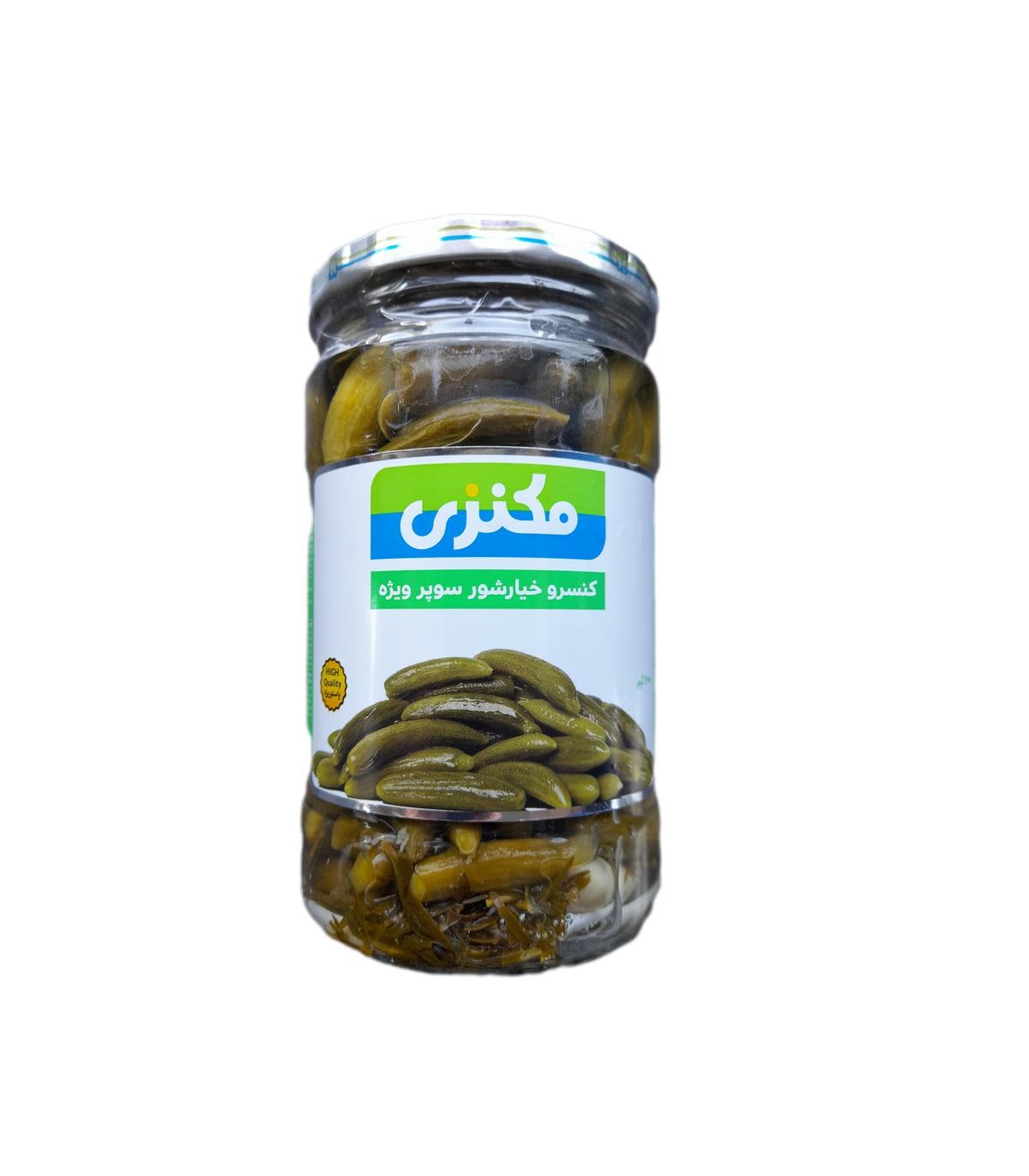 خيارشور 680گرم سوپرويژه مكنزي