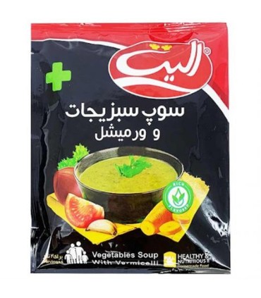 سوپ سبزيجات ورميشل باخامه اليت