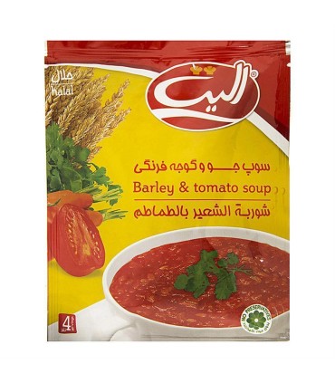 سوپ جو و گوجه اليت