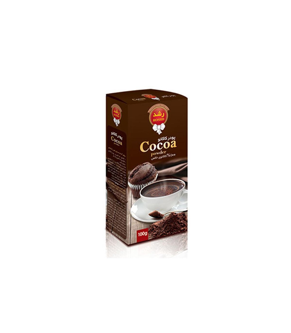 پودر كاكائو 100 گرم رشد