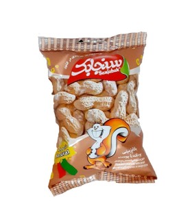 بادام زميني باپوست 100 گرم سنجابك