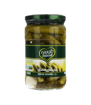 خيارشور 750 گرم دلوسه
