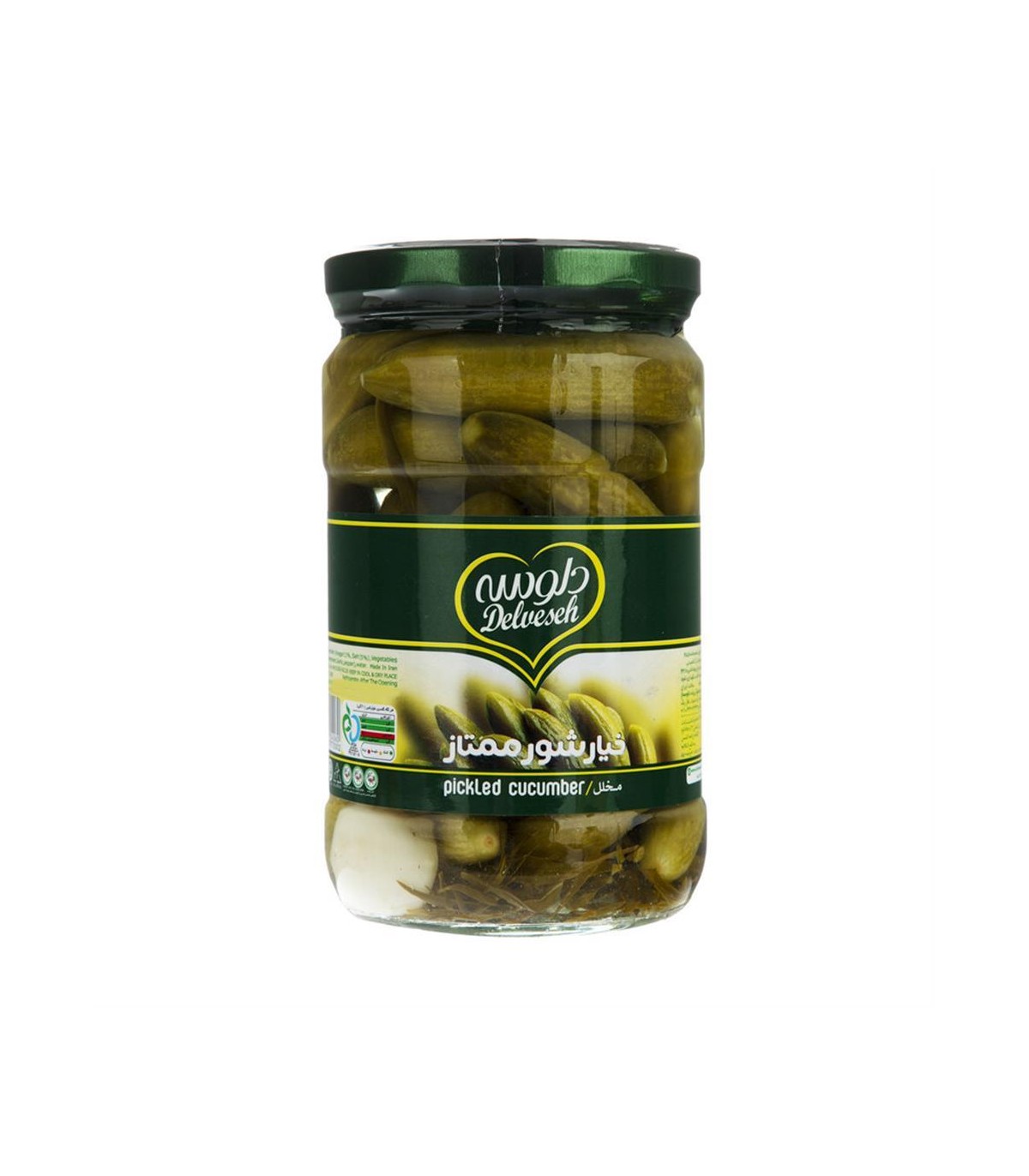 خيارشور 750 گرم دلوسه